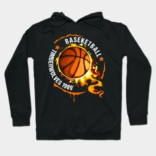 Graphic Basketball Name Timberwolves Classic Styles Team Hoodie